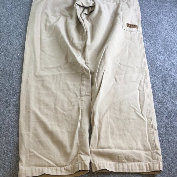 Prana Pants Mens Large Tan Belted Vintage Y2K Gorpcore Hiking Made USA Pockets - Picture 13 of 14